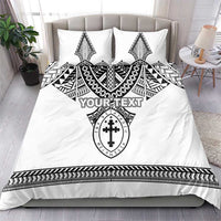 Personalised Melanesian Brotherhood Bedding Set With Tribal Pattern LT05 - Polynesian Pride