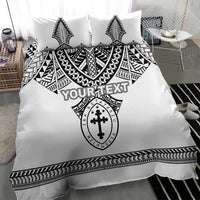 Personalised Melanesian Brotherhood Bedding Set With Tribal Pattern LT05 - Polynesian Pride
