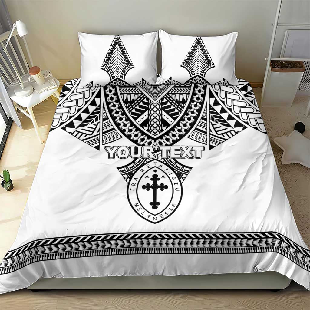 Personalised Melanesian Brotherhood Bedding Set With Tribal Pattern LT05 - Polynesian Pride