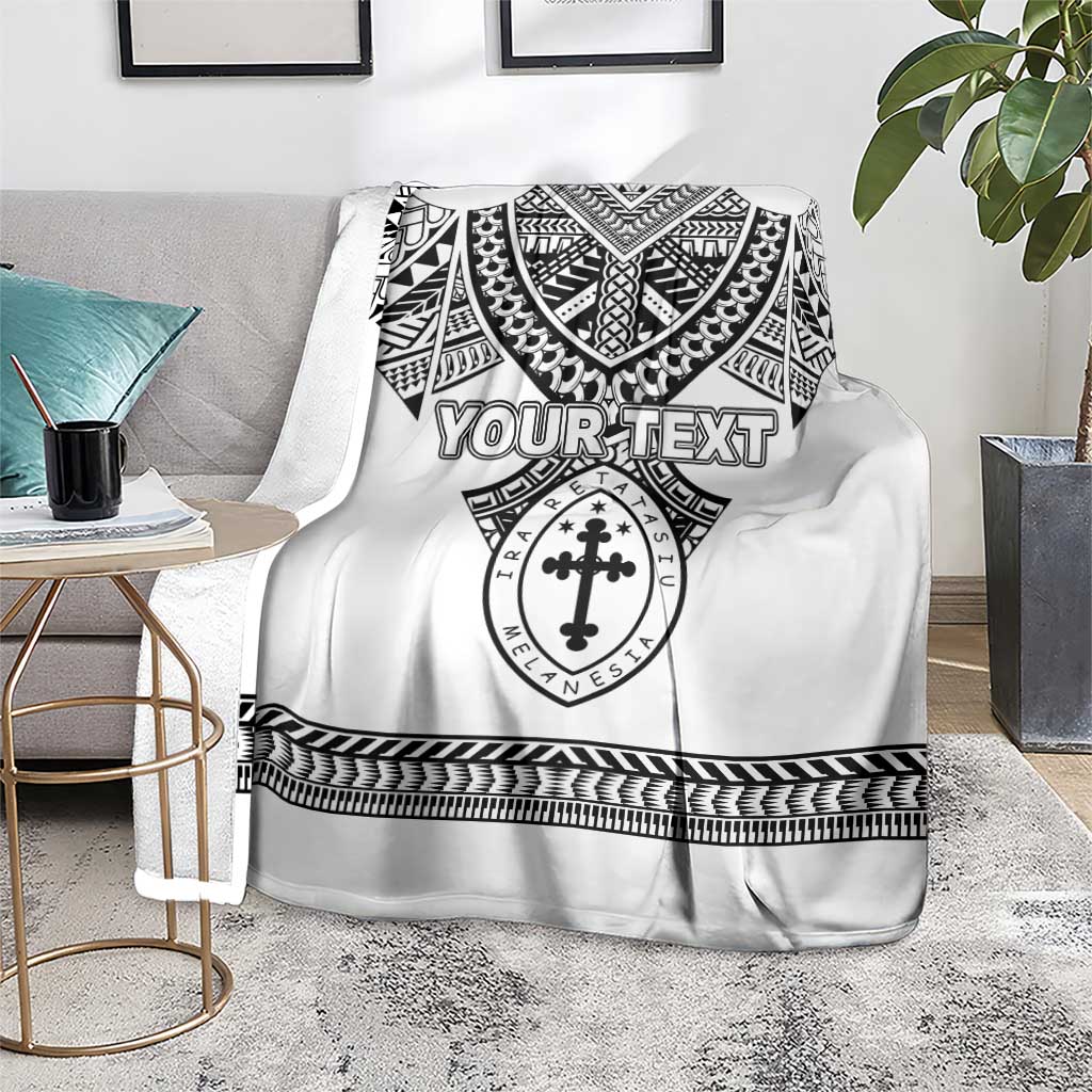 Personalised Melanesian Brotherhood Blanket With Tribal Pattern LT05 - Polynesian Pride