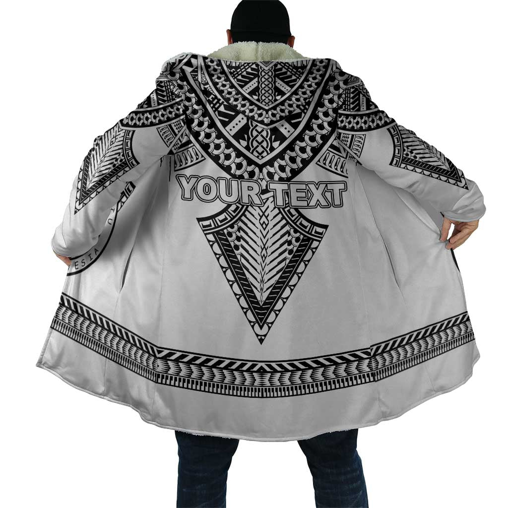 Personalised Melanesian Brotherhood Cloak With Tribal Pattern - Polynesian Pride