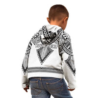 Personalised Melanesian Brotherhood Kid Hoodie With Tribal Pattern LT05 - Polynesian Pride
