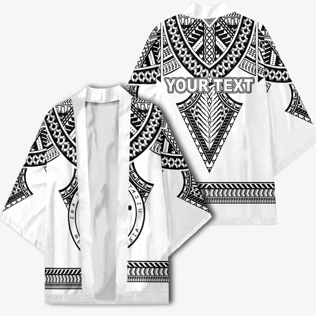 Personalised Melanesian Brotherhood Kimono With Tribal Pattern - Polynesian Pride