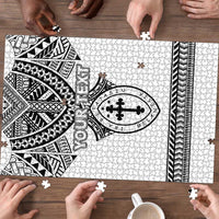 Personalised Melanesian Brotherhood Puzzle With Tribal Pattern LT05 - Polynesian Pride