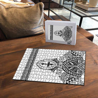 Personalised Melanesian Brotherhood Puzzle With Tribal Pattern LT05 - Polynesian Pride