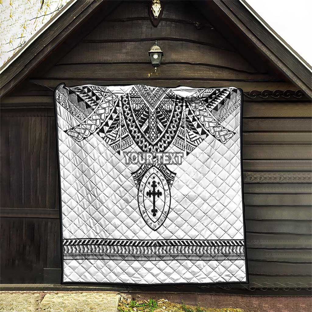 Personalised Melanesian Brotherhood Quilt With Tribal Pattern LT05 - Polynesian Pride