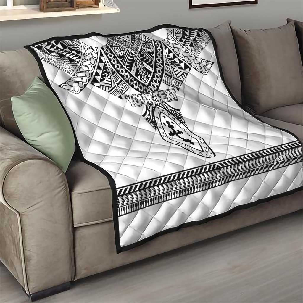 Personalised Melanesian Brotherhood Quilt With Tribal Pattern LT05 - Polynesian Pride