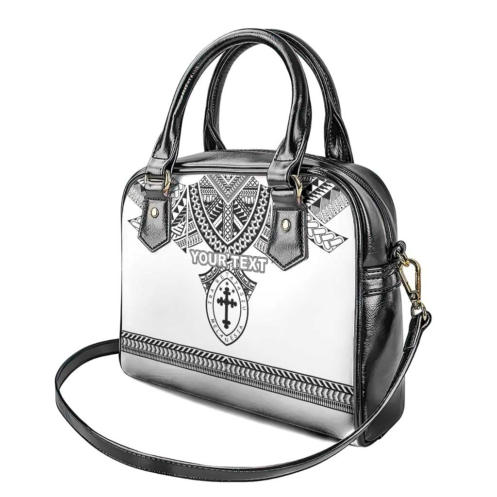 Personalised Melanesian Brotherhood Shoulder Handbag With Tribal Pattern LT05 - Polynesian Pride