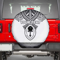 Personalised Melanesian Brotherhood Spare Tire Cover With Tribal Pattern LT05 - Polynesian Pride