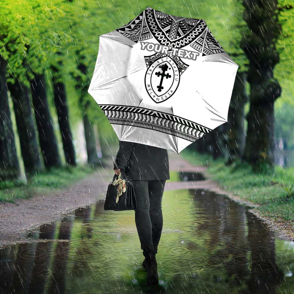 Personalised Melanesian Brotherhood Umbrella With Tribal Pattern LT05 - Polynesian Pride