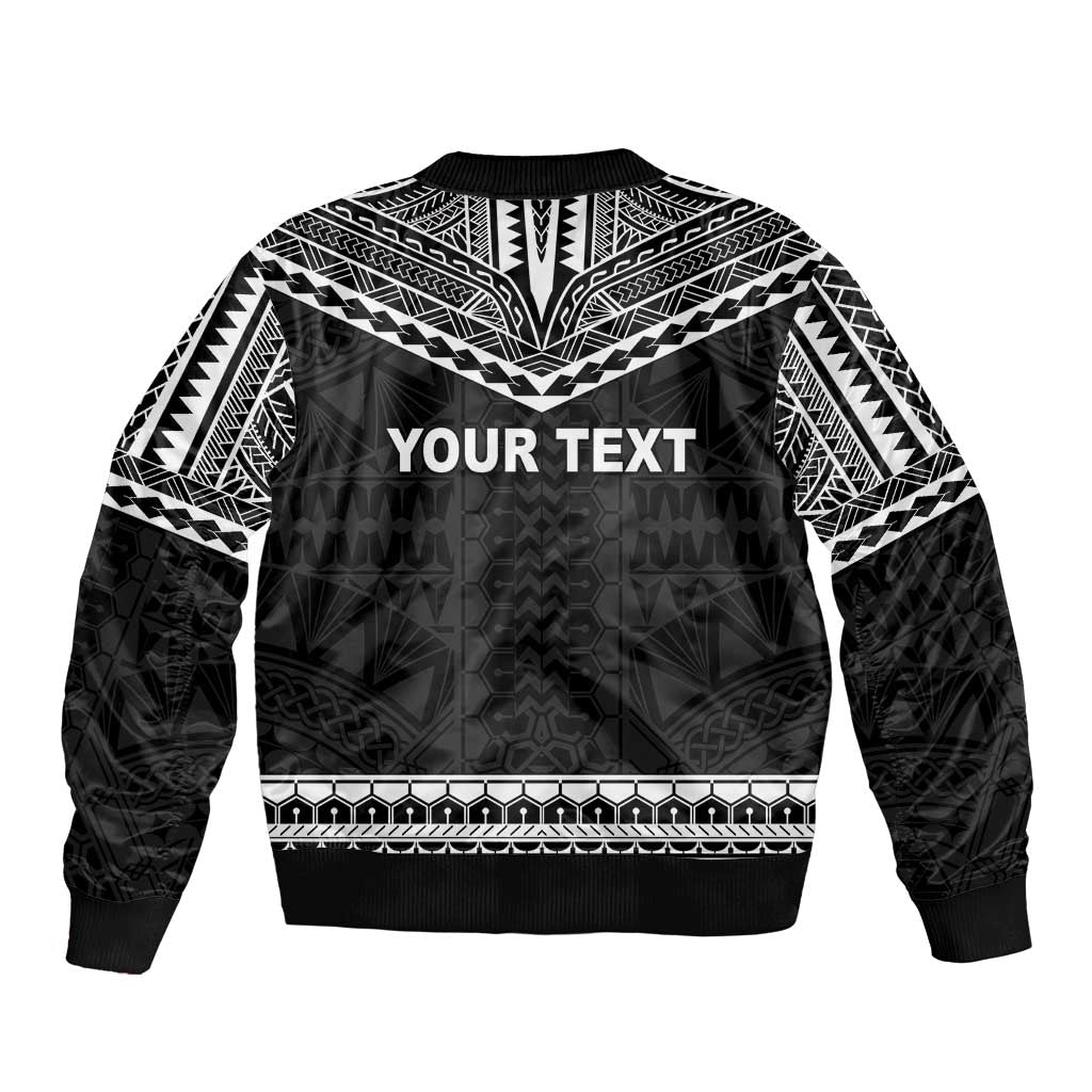 Personalised Melanesian Brotherhood Bomber Jacket Ministry Faith And Mission LT05 - Polynesian Pride