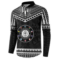 Personalised Melanesian Brotherhood Button Sweatshirt Ministry Faith And Mission LT05 - Polynesian Pride