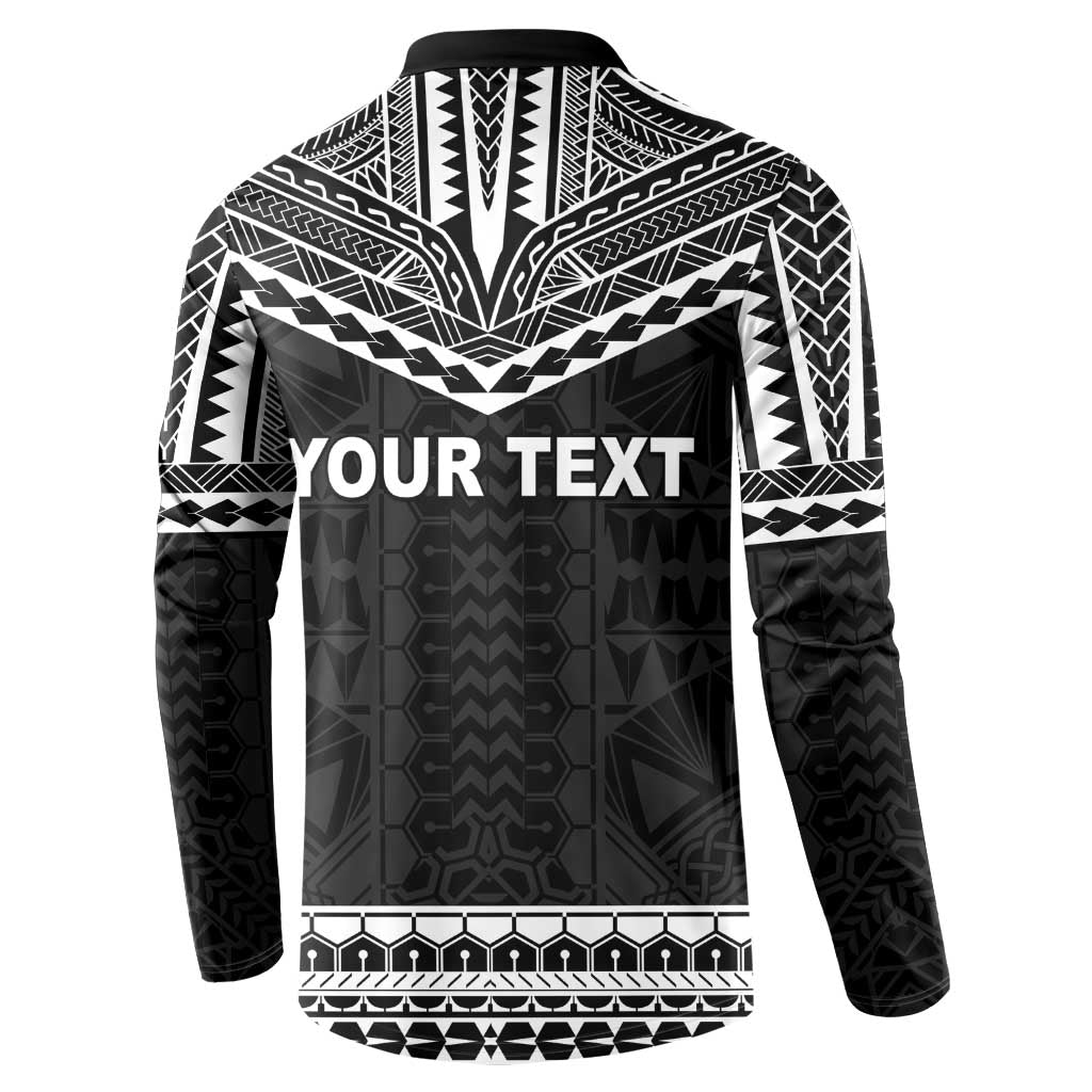 Personalised Melanesian Brotherhood Button Sweatshirt Ministry Faith And Mission LT05 - Polynesian Pride