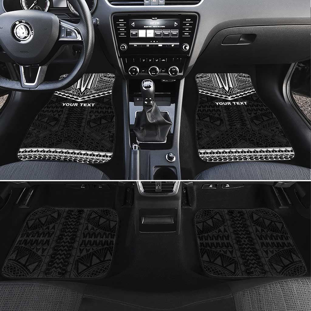 Personalised Melanesian Brotherhood Car Mats Ministry Faith And Mission LT05 Set 4pcs Black - Polynesian Pride