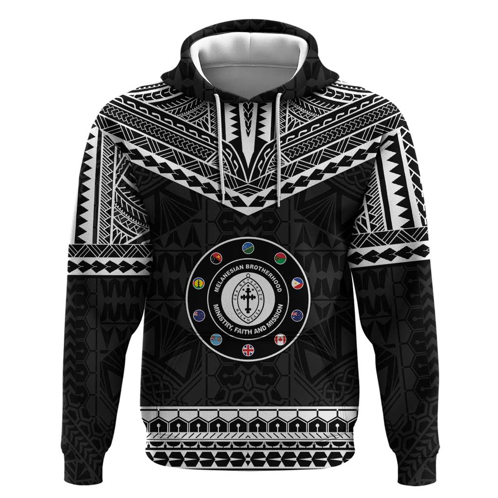 Personalised Melanesian Brotherhood Hoodie Ministry Faith And Mission - Polynesian Pride