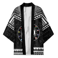 Personalised Melanesian Brotherhood Kimono Ministry Faith And Mission LT05 Unisex Black - Polynesian Pride