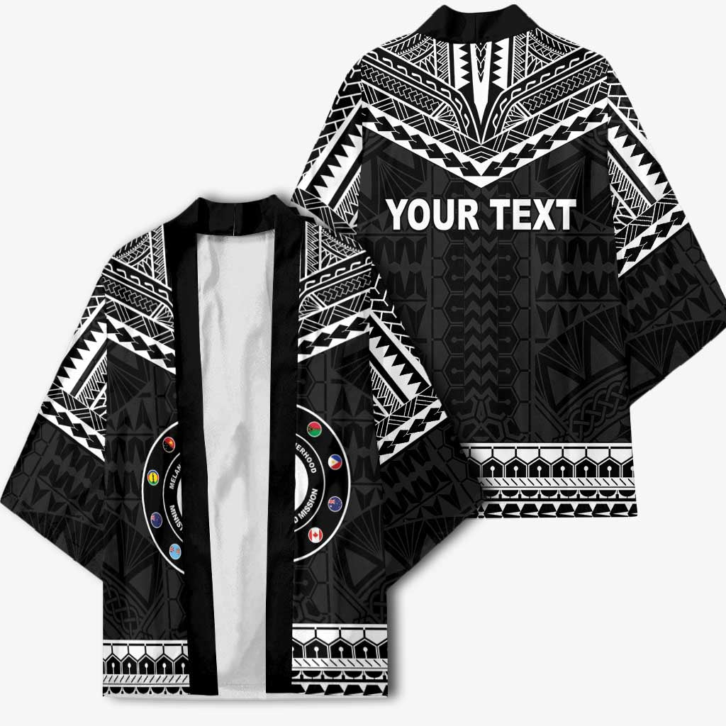 Personalised Melanesian Brotherhood Kimono Ministry Faith And Mission LT05 - Polynesian Pride