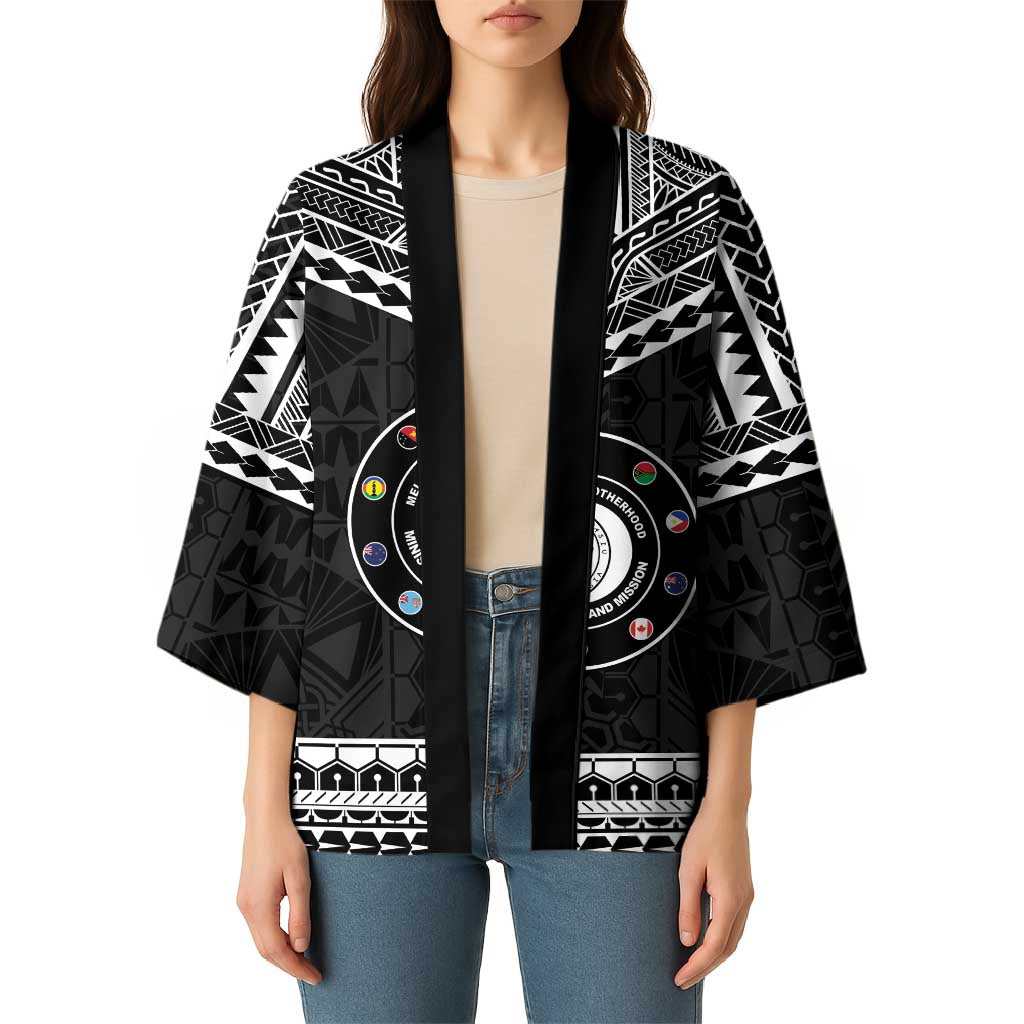 Personalised Melanesian Brotherhood Kimono Ministry Faith And Mission LT05 - Polynesian Pride