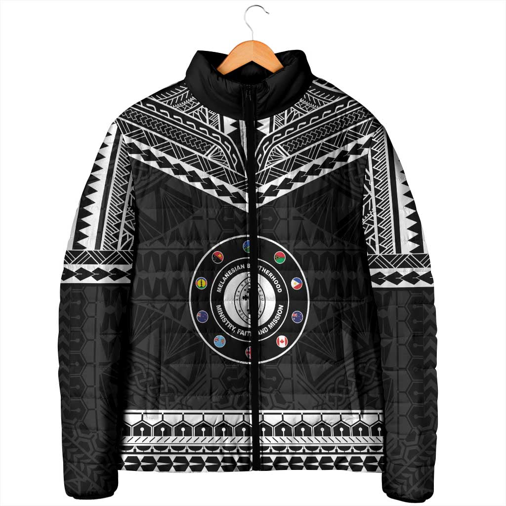 Personalised Melanesian Brotherhood Padded Jacket Ministry Faith And Mission LT05 - Polynesian Pride
