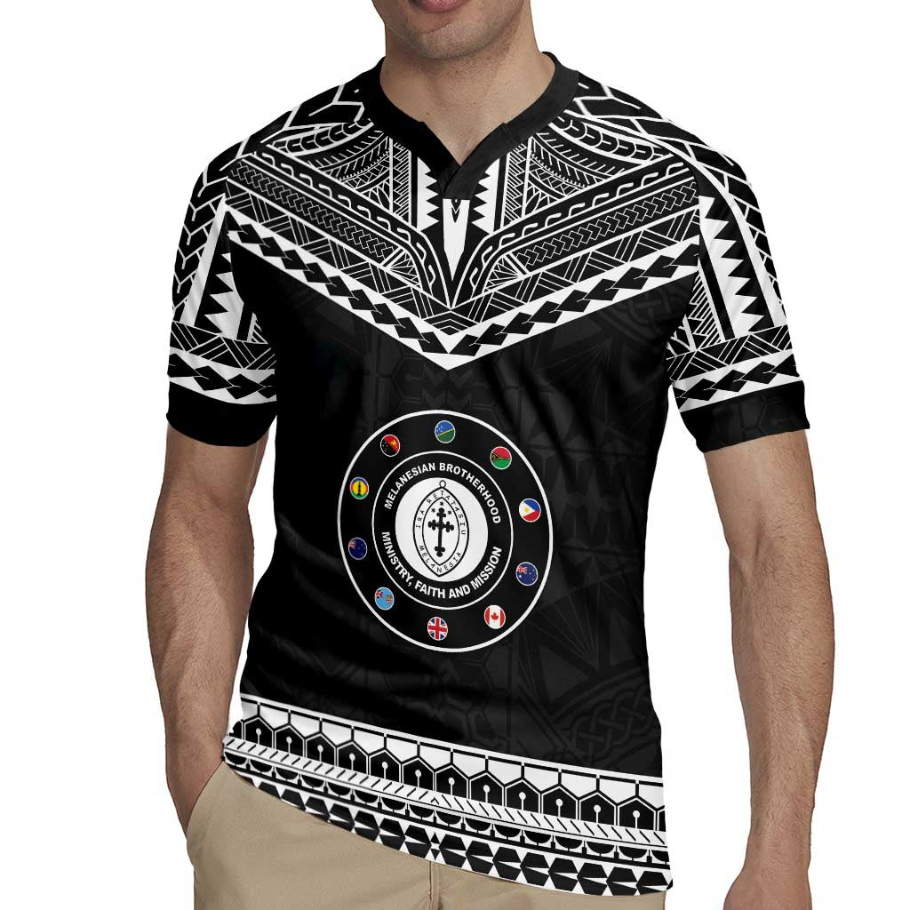 Personalised Melanesian Brotherhood Rugby Jersey Ministry Faith And Mission - Polynesian Pride