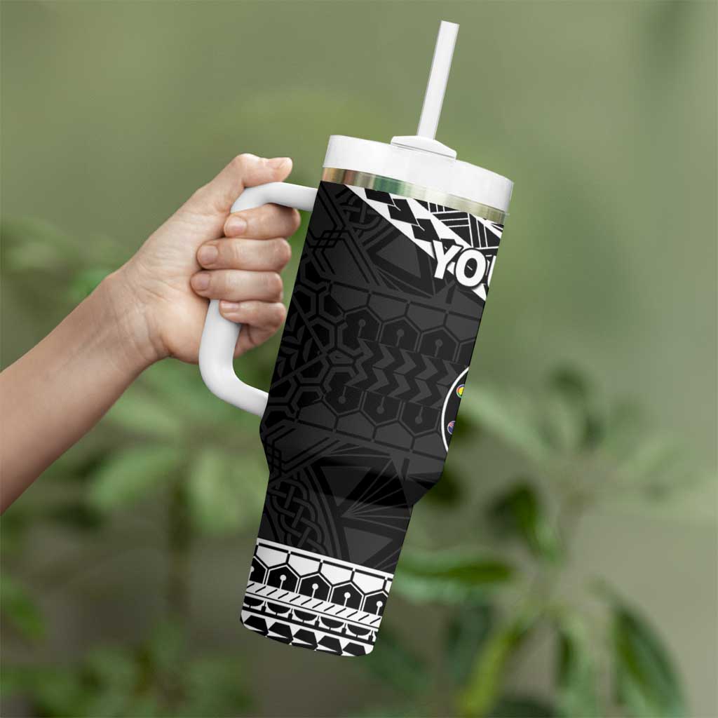 Personalised Melanesian Brotherhood Tumbler With Handle Ministry Faith And Mission LT05 - Polynesian Pride