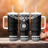 Personalised Melanesian Brotherhood Tumbler With Handle Ministry Faith And Mission LT05 - Polynesian Pride