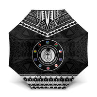 Melanesian Brotherhood Umbrella Ministry Faith And Mission LT05 One Size Folded 11.42 inch Opened Diameter 37.4 inch Black - Polynesian Pride
