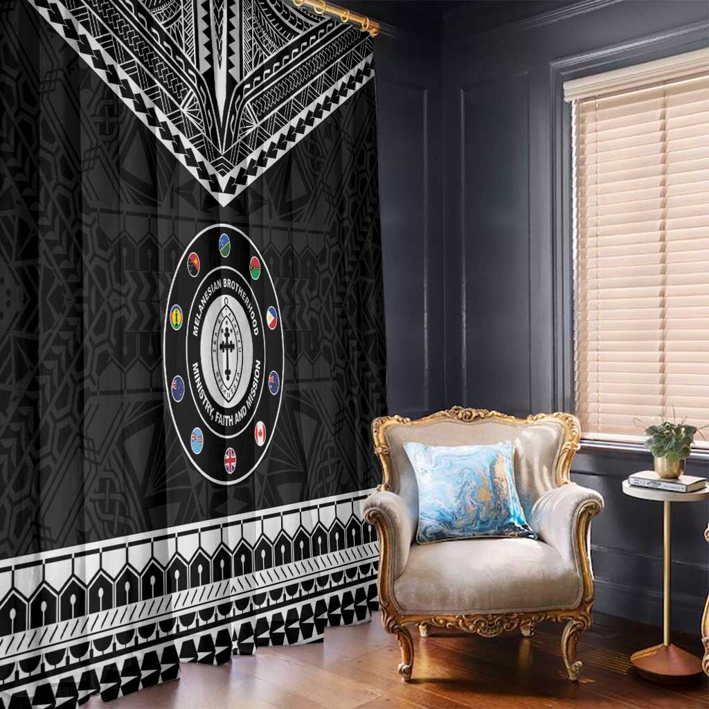 Melanesian Brotherhood Window Curtain Ministry Faith And Mission LT05 - Polynesian Pride