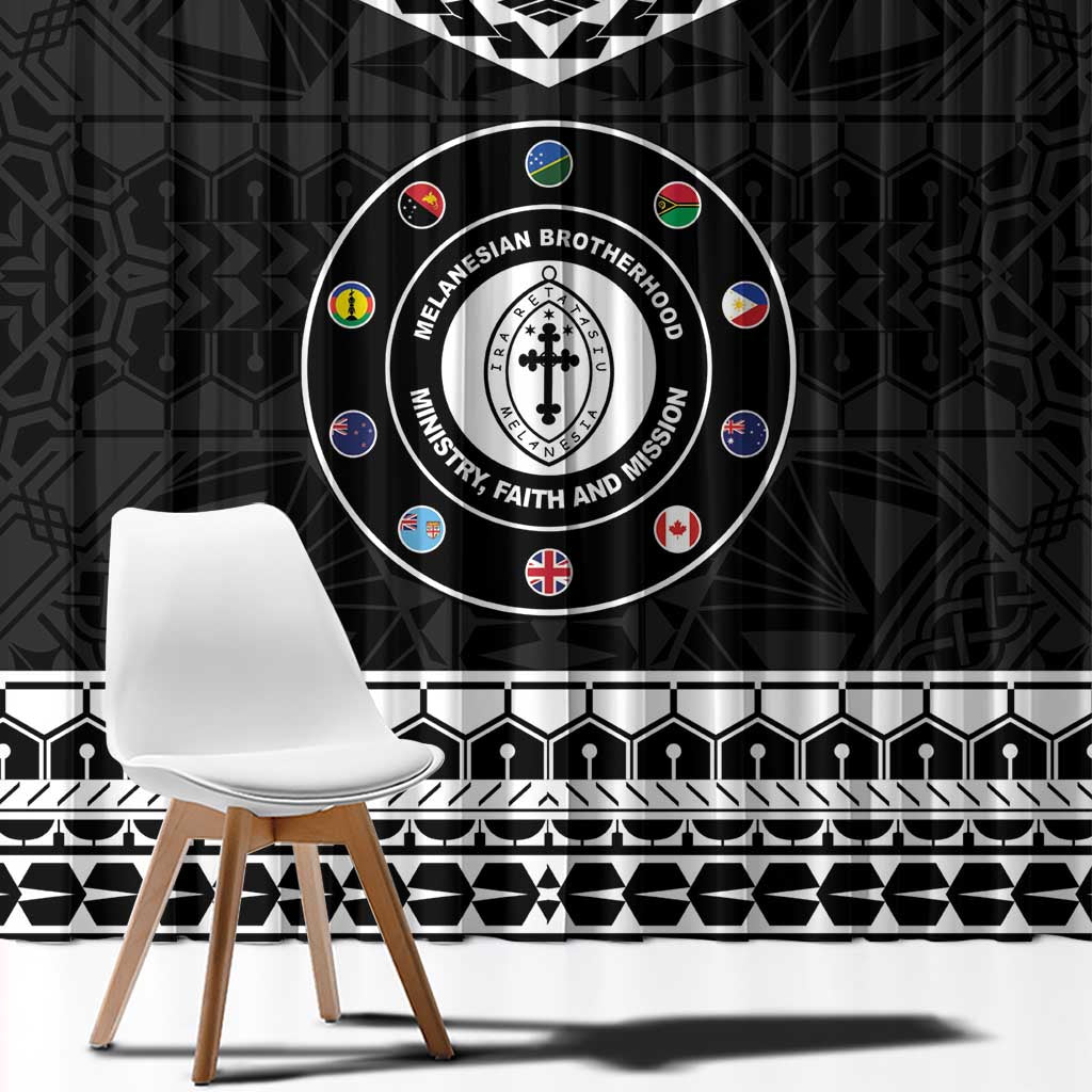 Melanesian Brotherhood Window Curtain Ministry Faith And Mission LT05 - Polynesian Pride