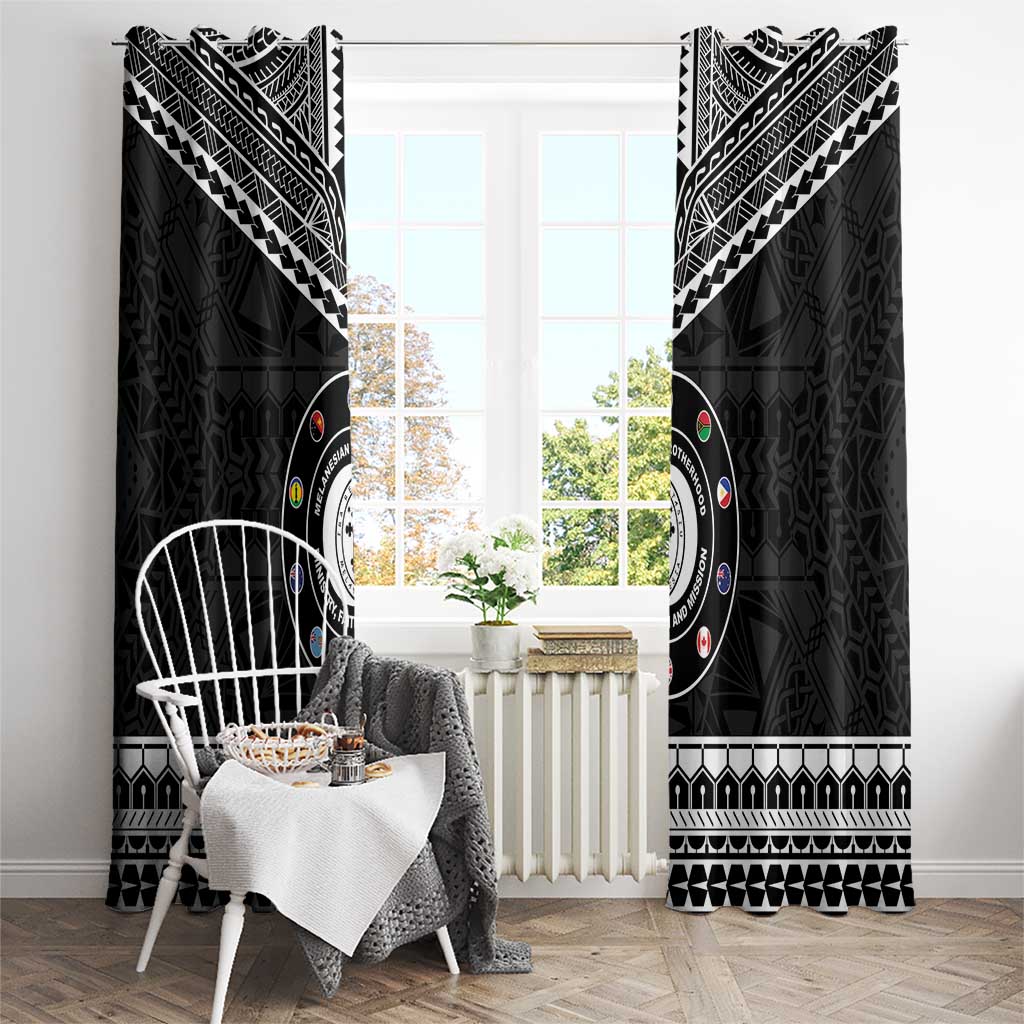 Melanesian Brotherhood Window Curtain Ministry Faith And Mission LT05 - Polynesian Pride