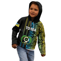Custom Vanuatu Torba Kid Hoodie Polynesian Tribal LT6 - Polynesian Pride