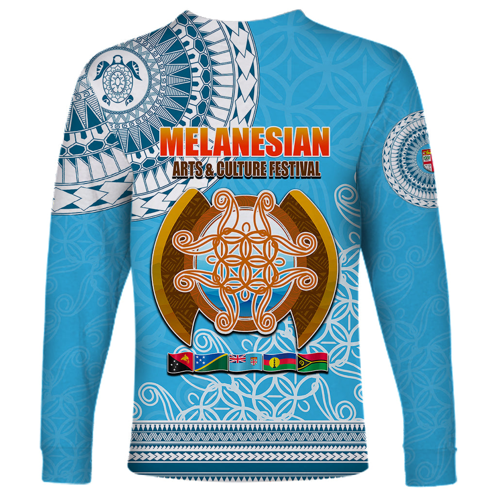 Fiji Long Sleeve Shirt Melanesian Festival 2023 LT6 - Polynesian Pride