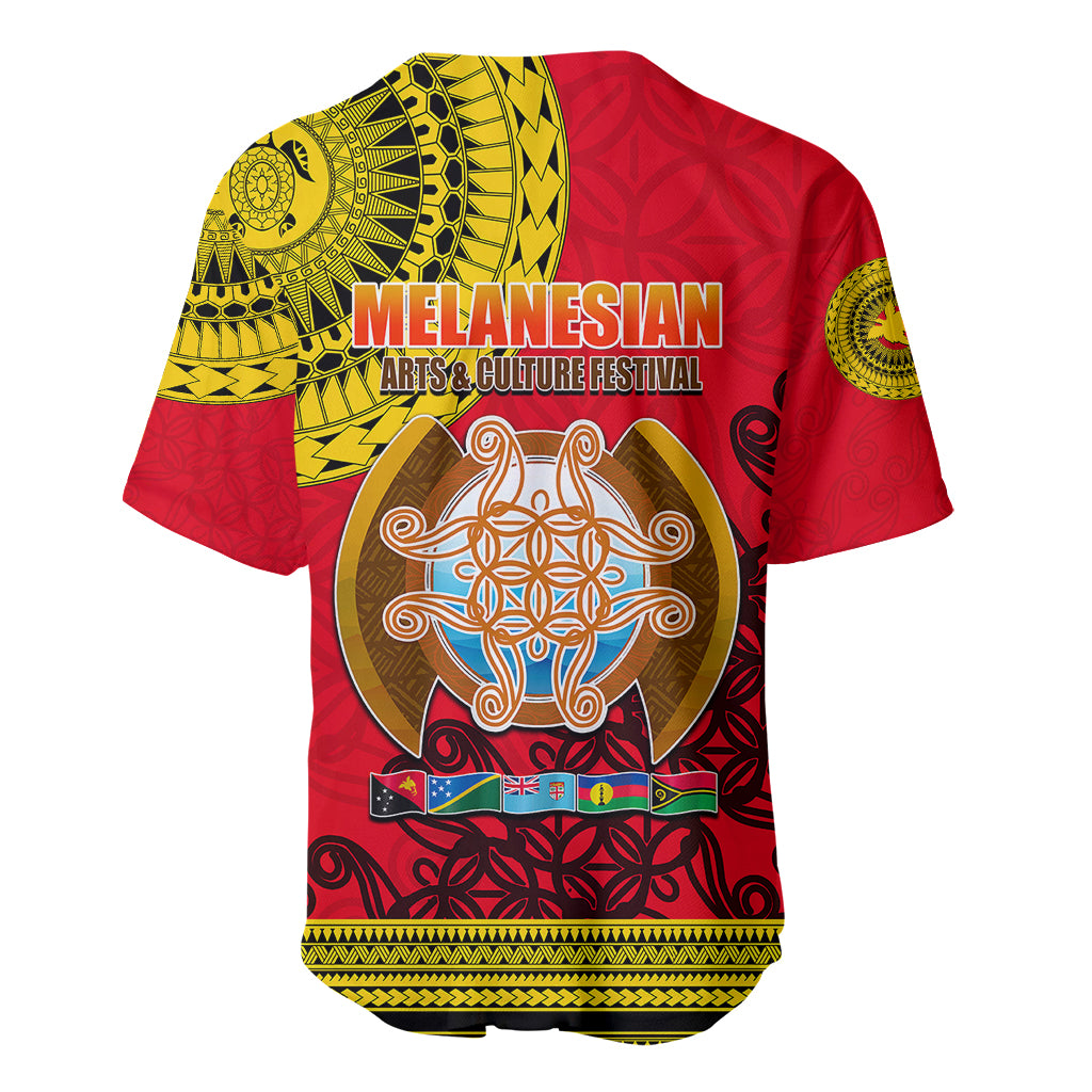 Papua New Guinea Baseball Jersey Melanesian Festival 2023 LT6 - Polynesian Pride