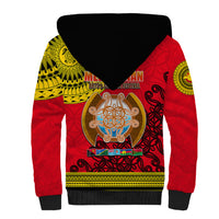 Papua New Guinea Sherpa Hoodie Melanesian Festival 2023 LT6 - Polynesian Pride