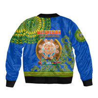 Solomon Islands Bomber Jacket Melanesian Festival 2023 LT6 - Polynesian Pride