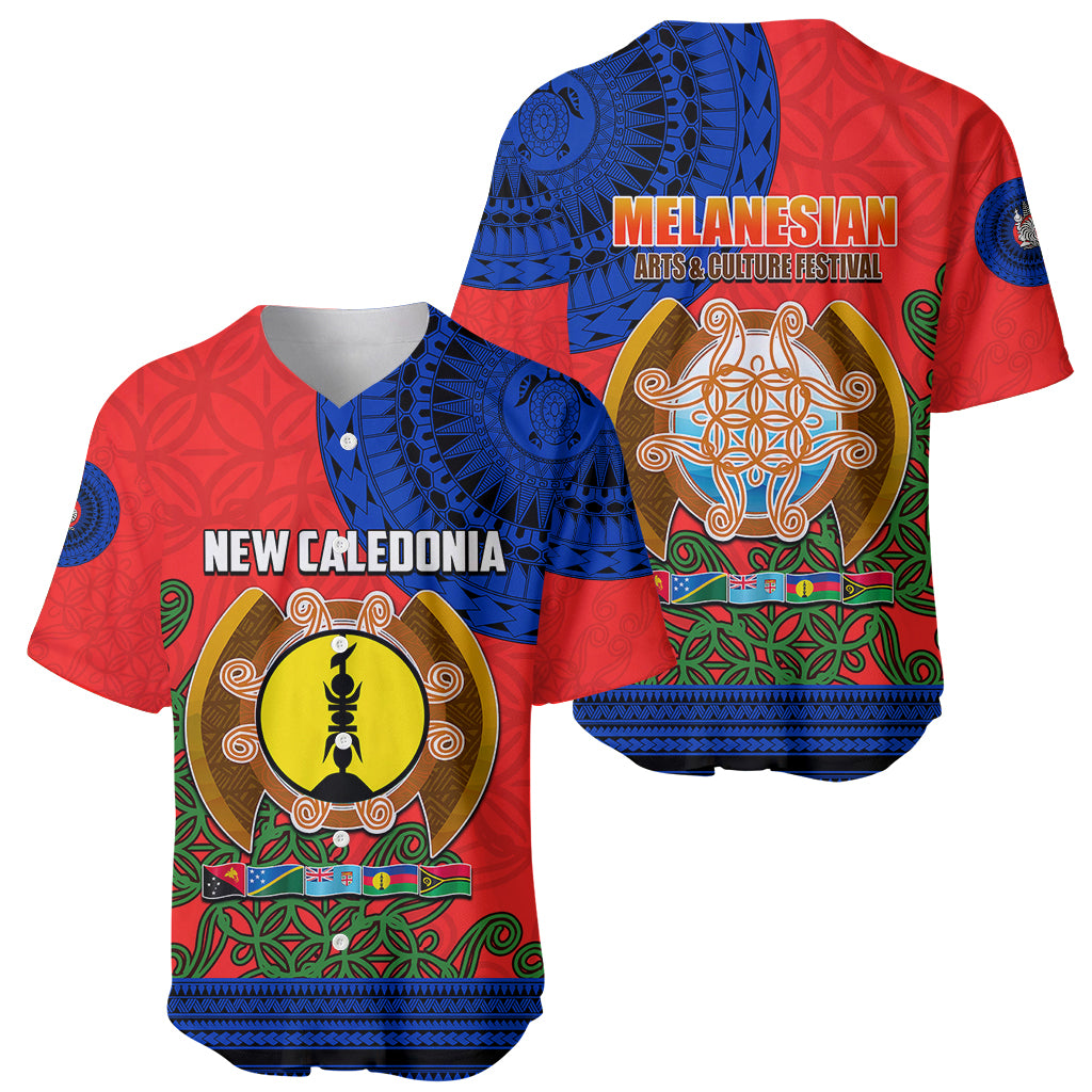 New Caledonia Baseball Jersey Melanesian Festival 2023 LT6 - Polynesian Pride