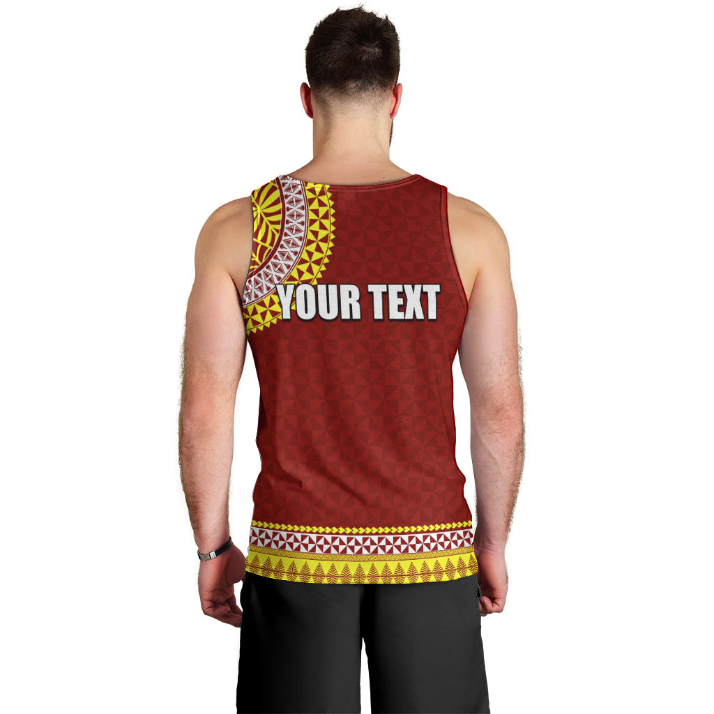 Tonga School Eua High School Men Tank Top Tribal Pattern LT6 - Polynesian Pride
