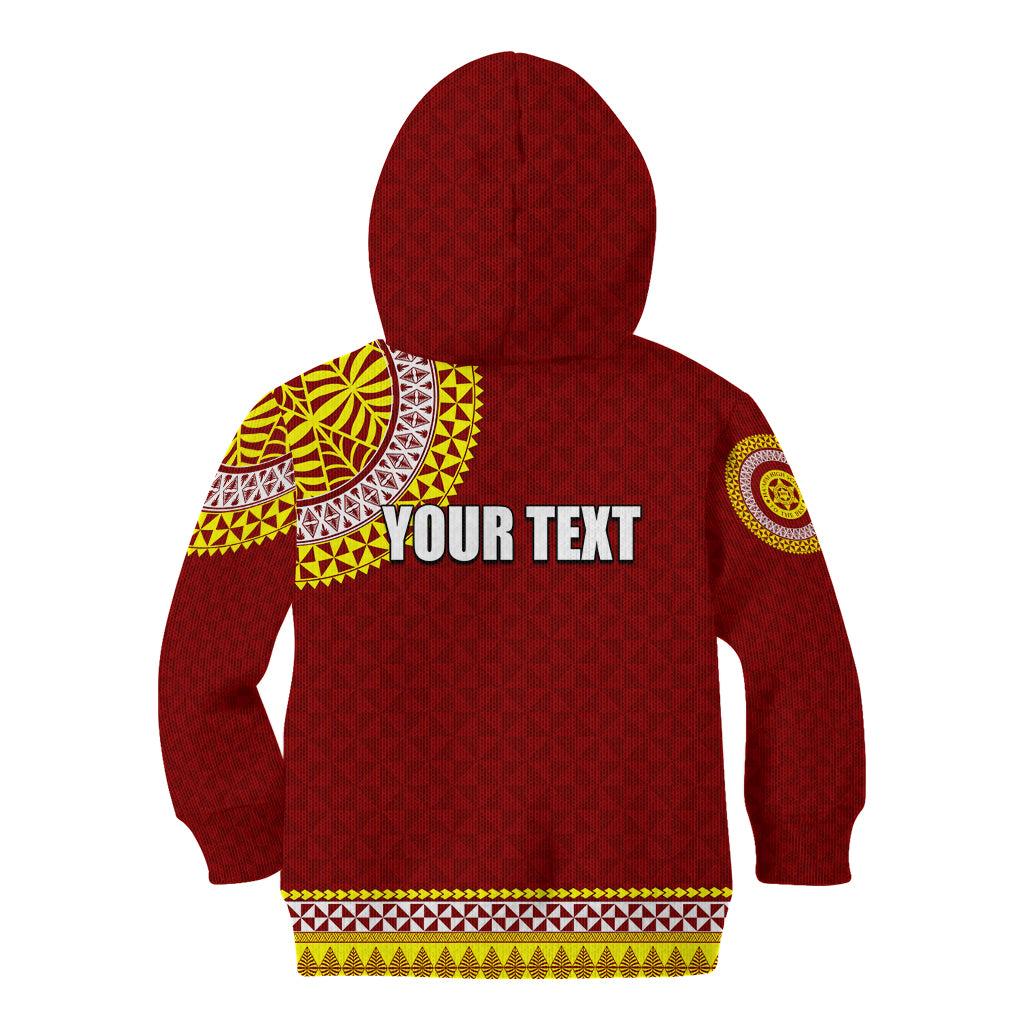 Tonga School Ha'apai High School Kid Hoodie Tribal Pattern LT6 - Polynesian Pride