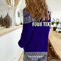 Tonga School Tupou College Women Casual Shirt Tribal Pattern LT6 - Polynesian Pride