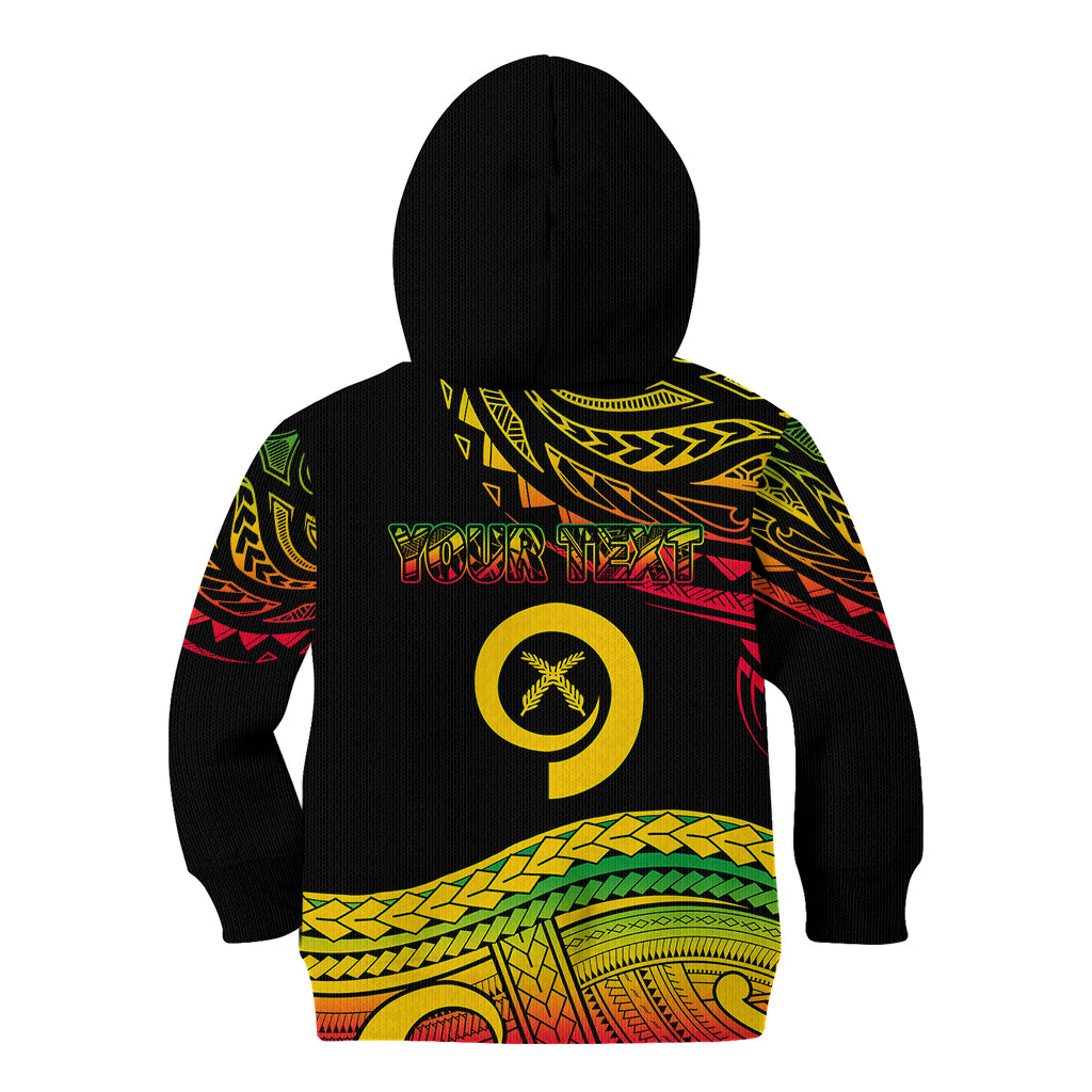 Custom Tribal Vanuatu Kid Hoodie Pround To Be A Ni-Van LT6 - Polynesian Pride