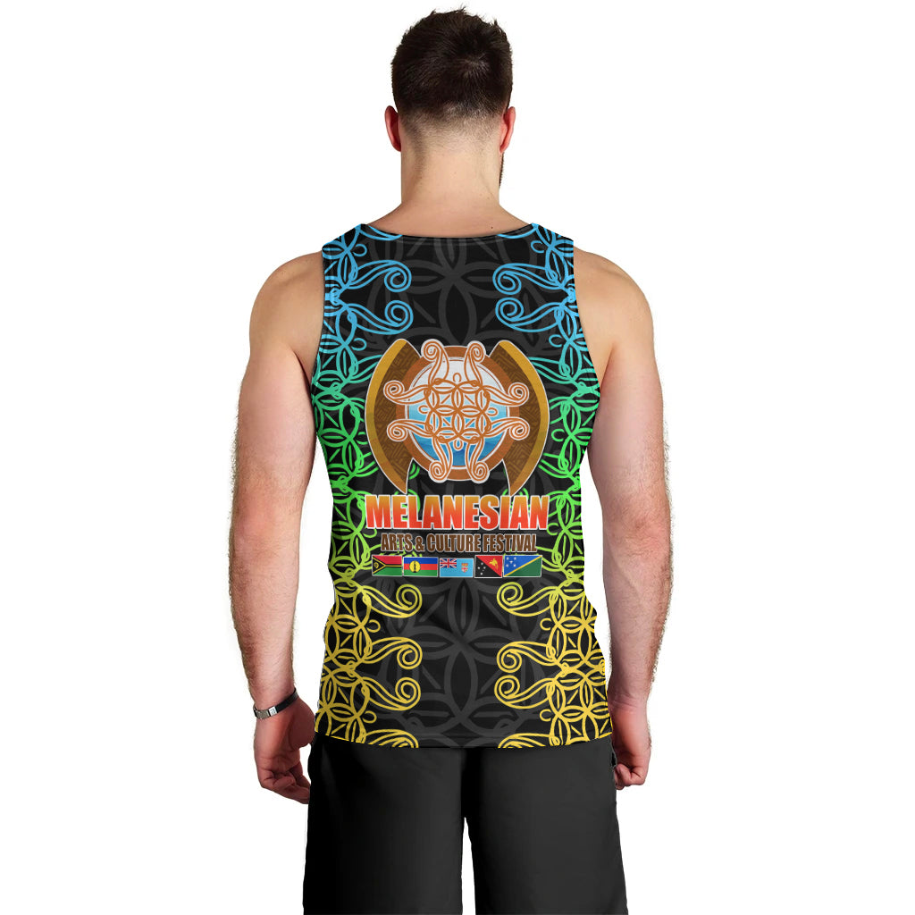 Melanesian Festival 2023 Men Tank Top Tribal Patterns LT6 - Polynesian Pride