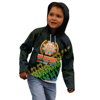 Melanesian Festival 2023 Kid Hoodie Fest'Napuan Black Style LT6 - Polynesian Pride