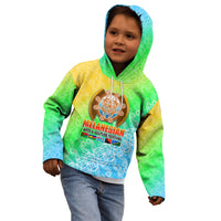 Melanesian Festival 2023 Kid Hoodie Fest'Napuan Colorful Style LT6 - Polynesian Pride