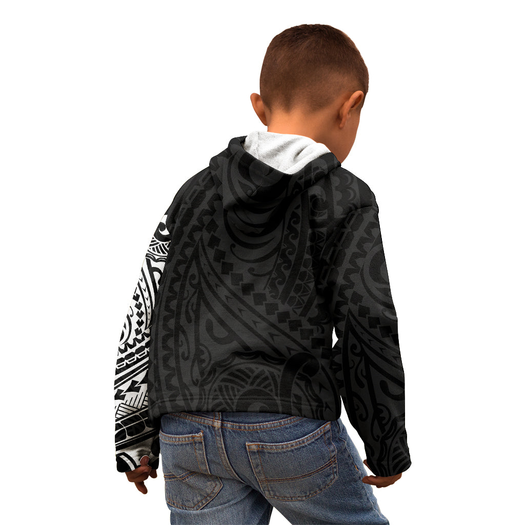 Polynesian Basset Hound Dog Kid Hoodie Dog In My Heart LT6 - Polynesian Pride