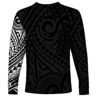 Polynesian Poodle Dog Long Sleeve Shirt Dog In My Heart LT6 - Polynesian Pride