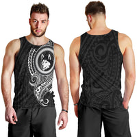 Polynesian Husky Dog Men Tank Top Dog In My Heart LT6 - Polynesian Pride