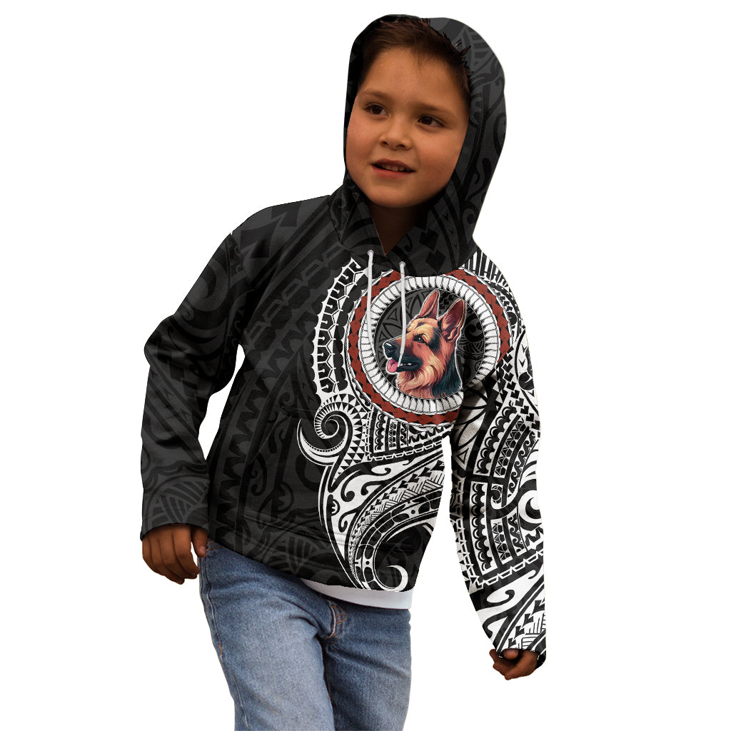 Polynesian German Shepherd Dog Kid Hoodie Dog In My Heart LT6 - Polynesian Pride