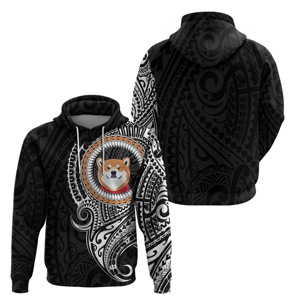 Polynesian Shiba Inu Dog Hoodie Dog In My Heart LT6 - Polynesian Pride