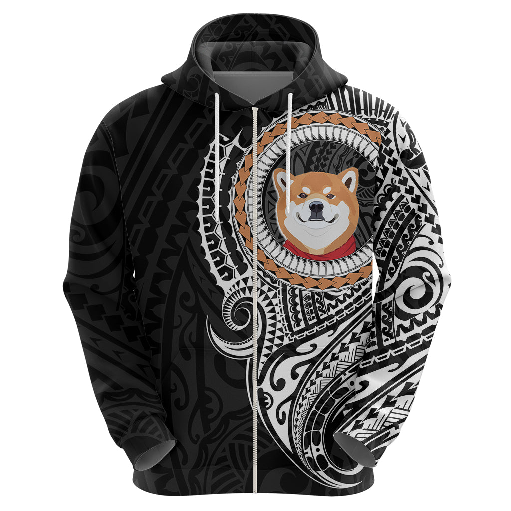 Polynesian Shiba Inu Dog Hoodie Dog In My Heart LT6 - Polynesian Pride