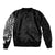 Polynesian Shiba Inu Dog Sleeve Zip Bomber Jacket Dog In My Heart LT6 - Polynesian Pride